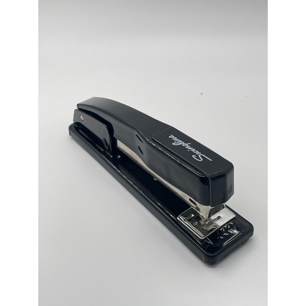 Swingline 747 Desktop Stapler Gloss Black Classic Metal Manual Full Strip 74701